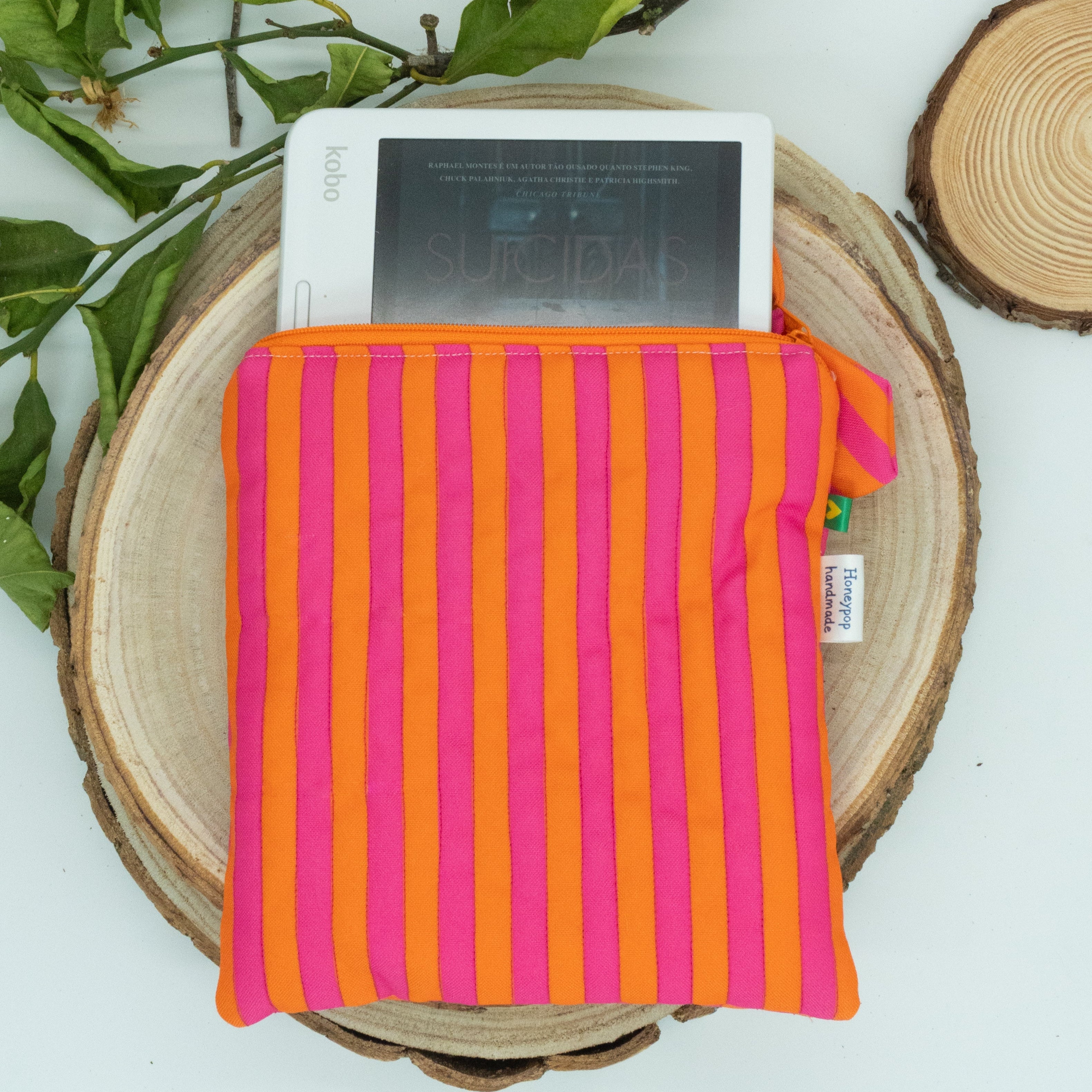 E-Book Cover Vermelho e Laranja