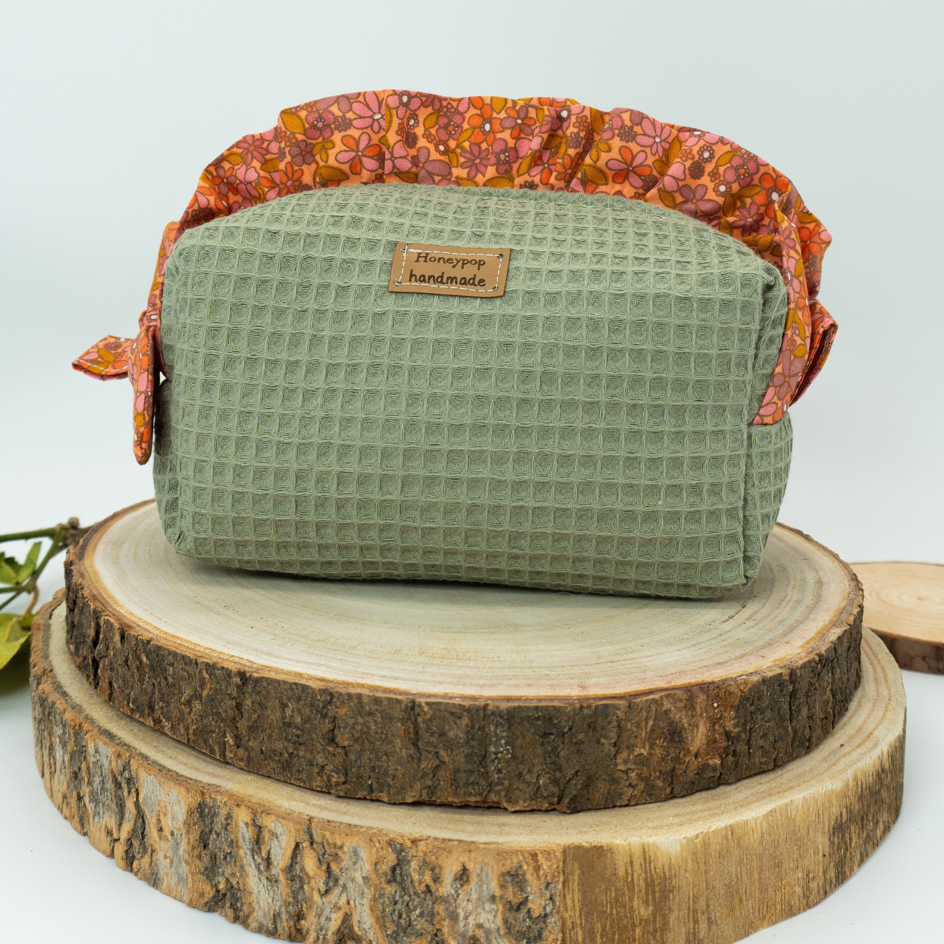 Necessaire Verde Outono - Tamanho M