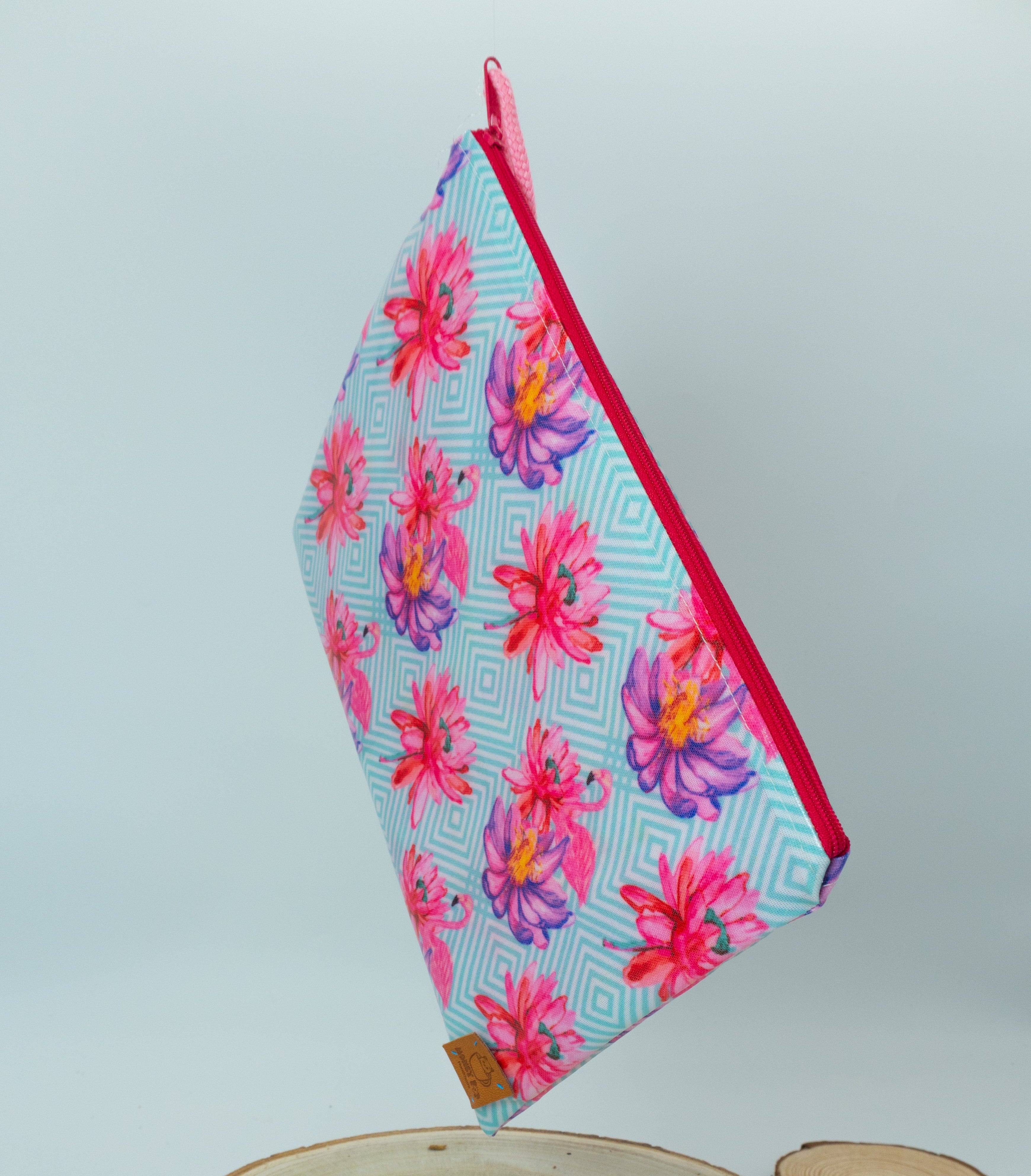 Bolsa plastificada Flores