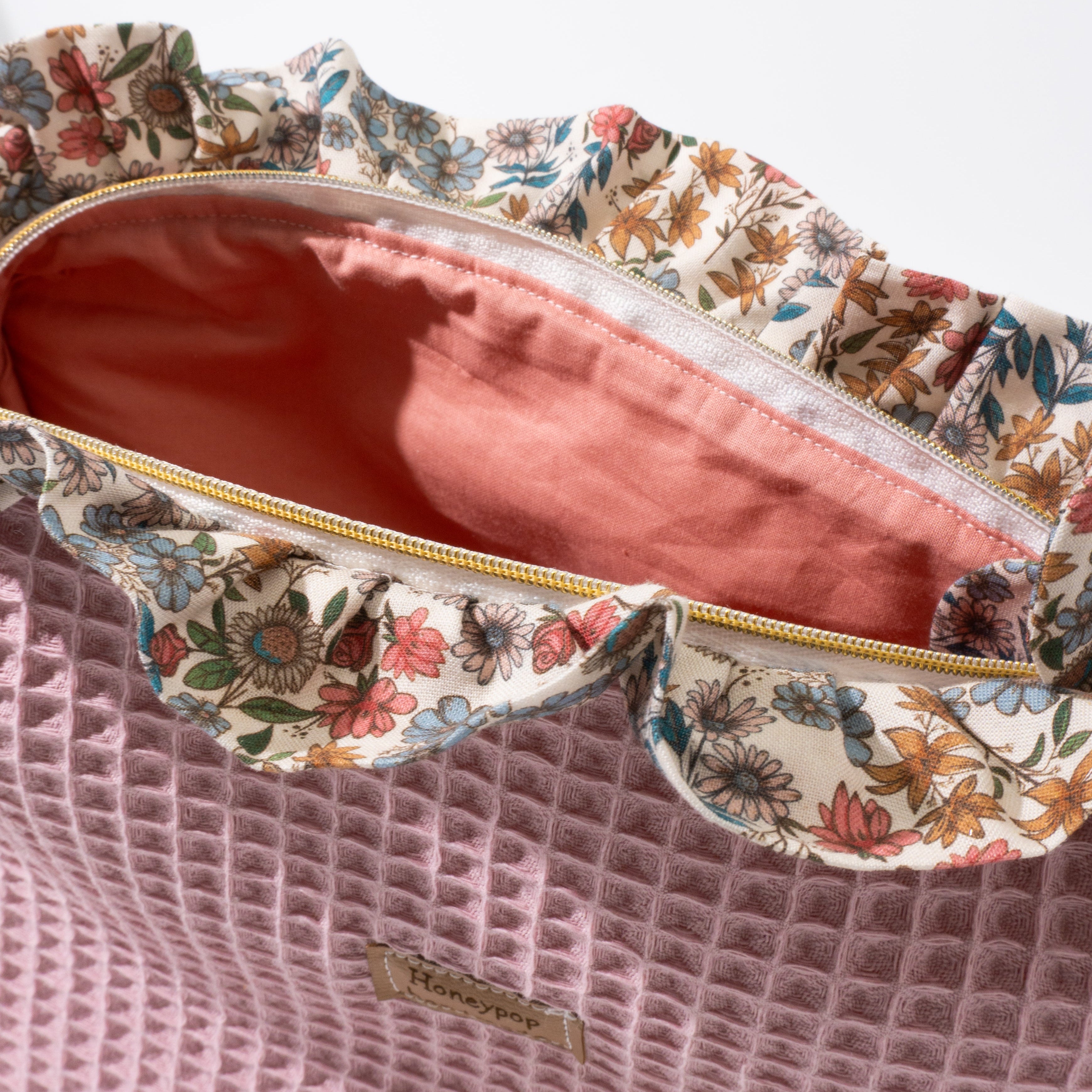 Necessaire Flores - Tamanho XL