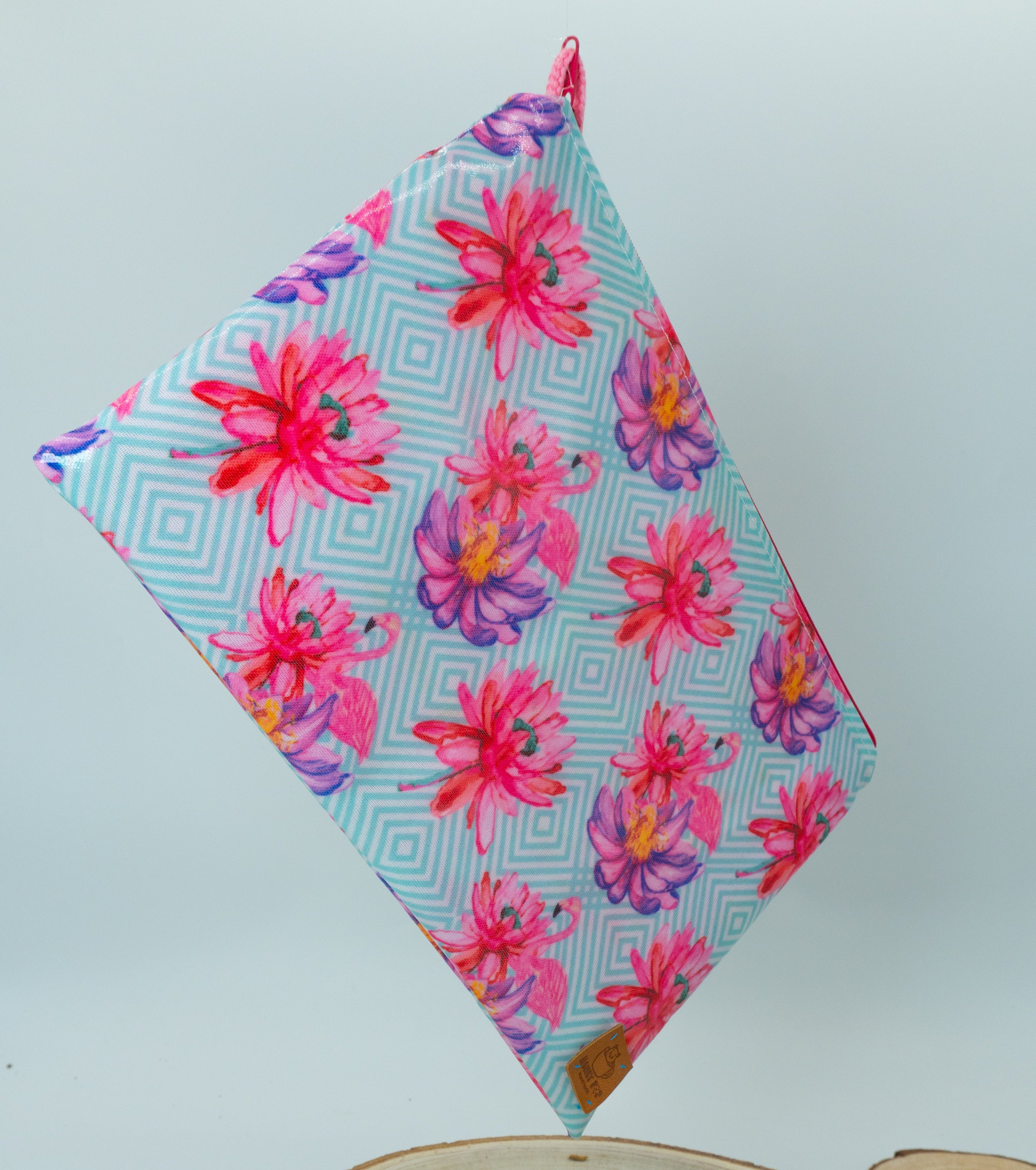 Bolsa plastificada Flores