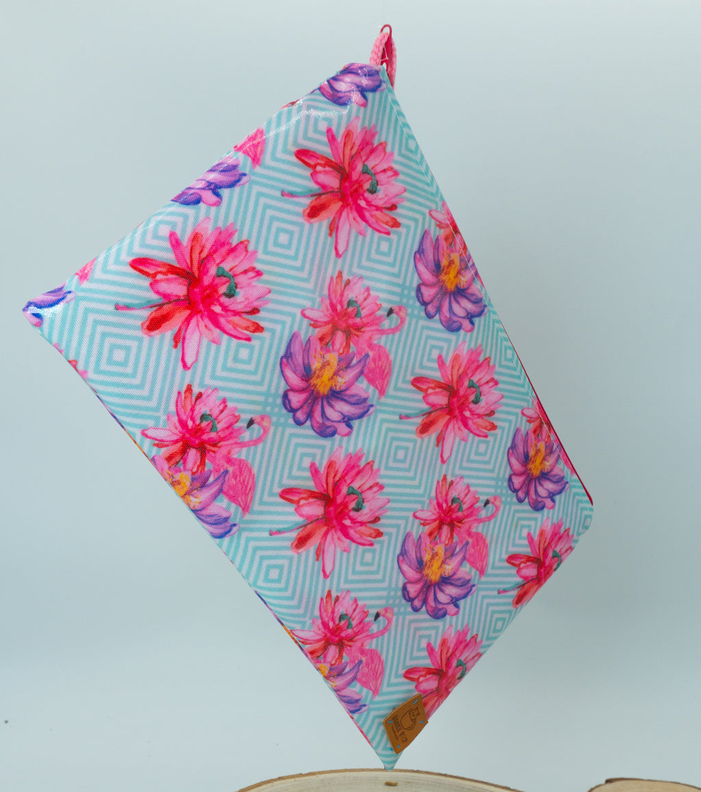 Bolsa plastificada Flores