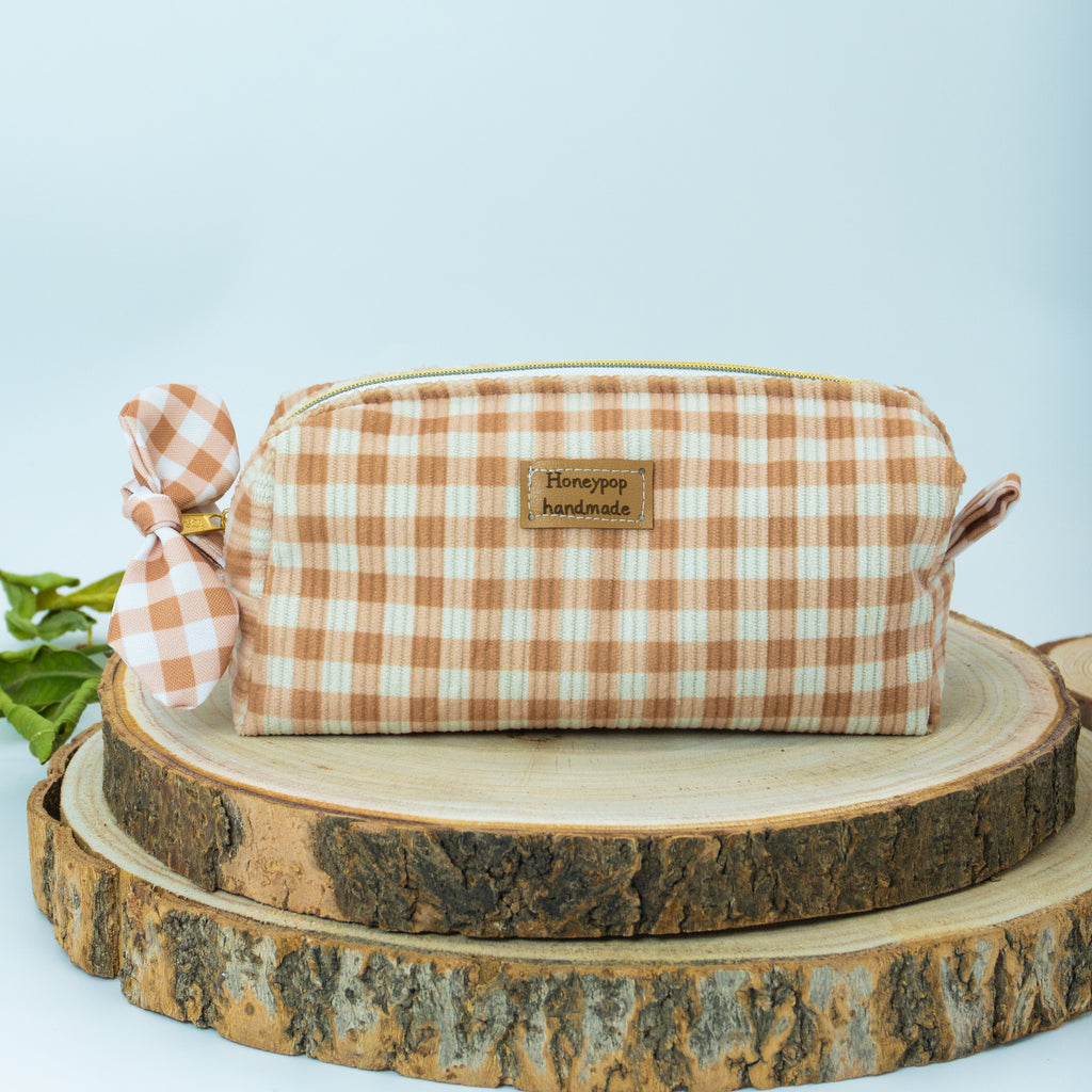 Necessaire Castanho - Tamanho S