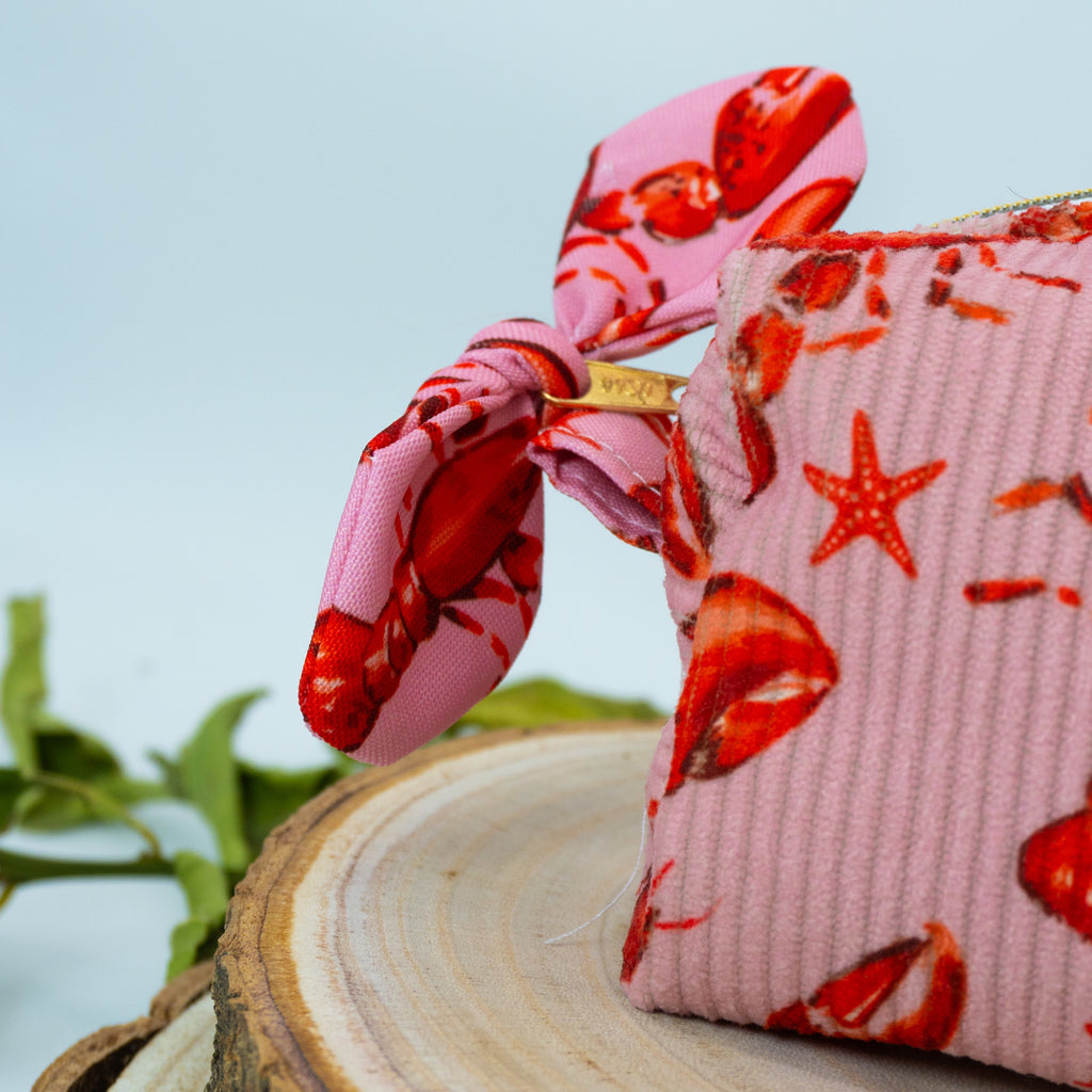 Necessaire Lagostas - Tamanho S