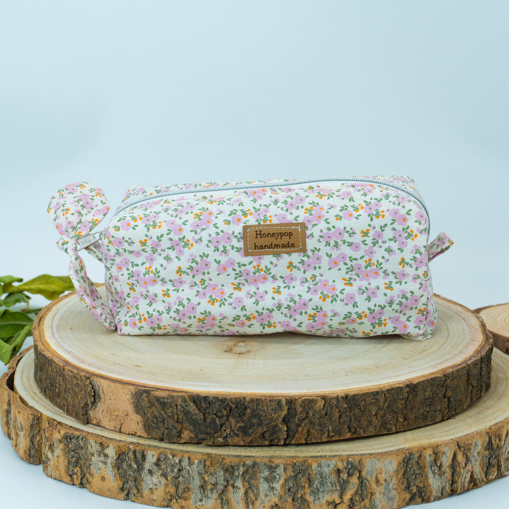 Necessaire Flores - Tamanho S