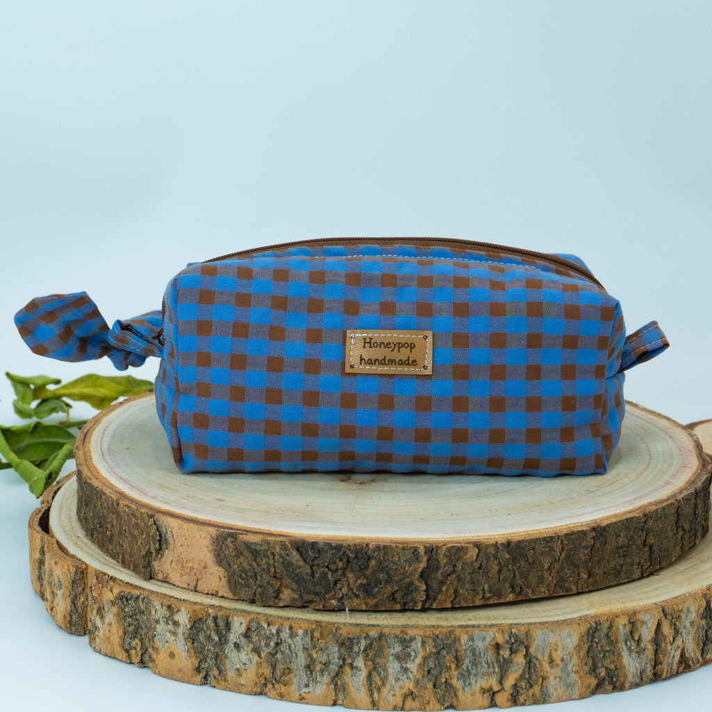 Necessaire Azul escuro - Tamanho S