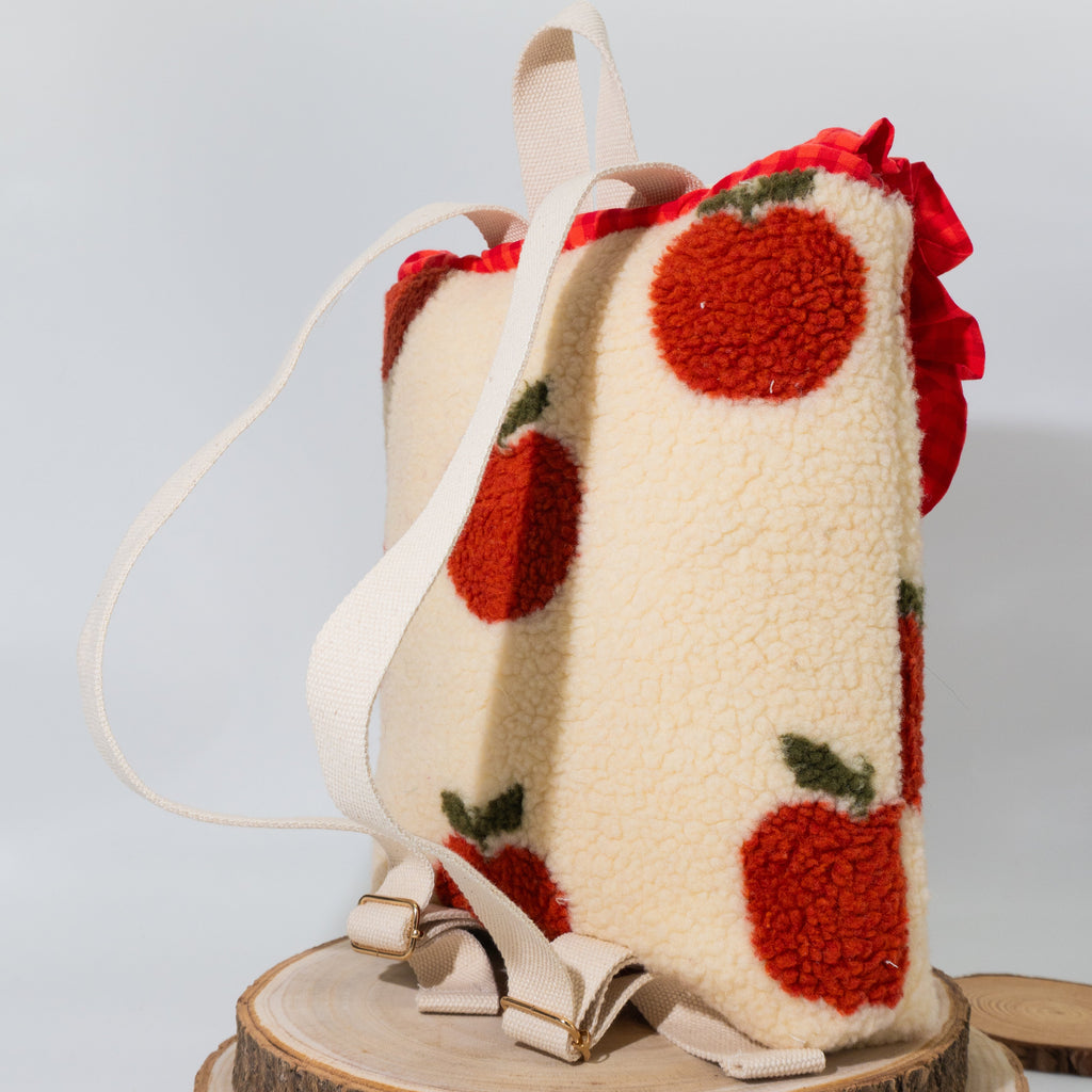 Mochila Teddy Maçãs
