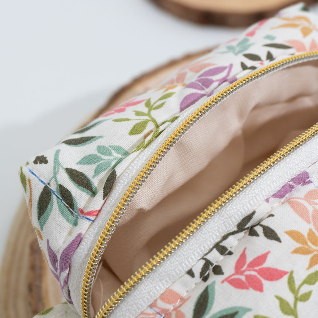 Necessaire Flores - Tamanho XS 