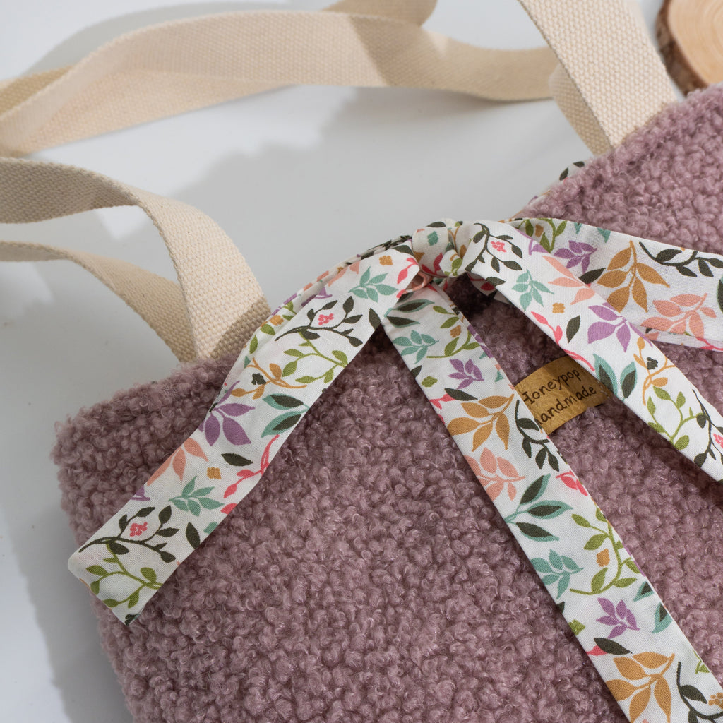 Tote bag Teddy Flowers