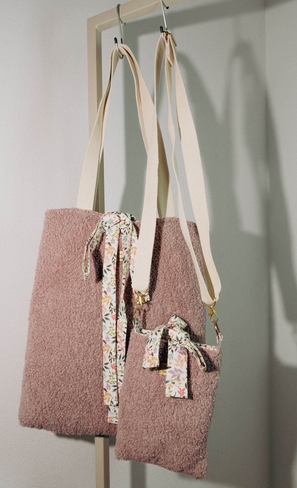 Tote bag Teddy Flowers