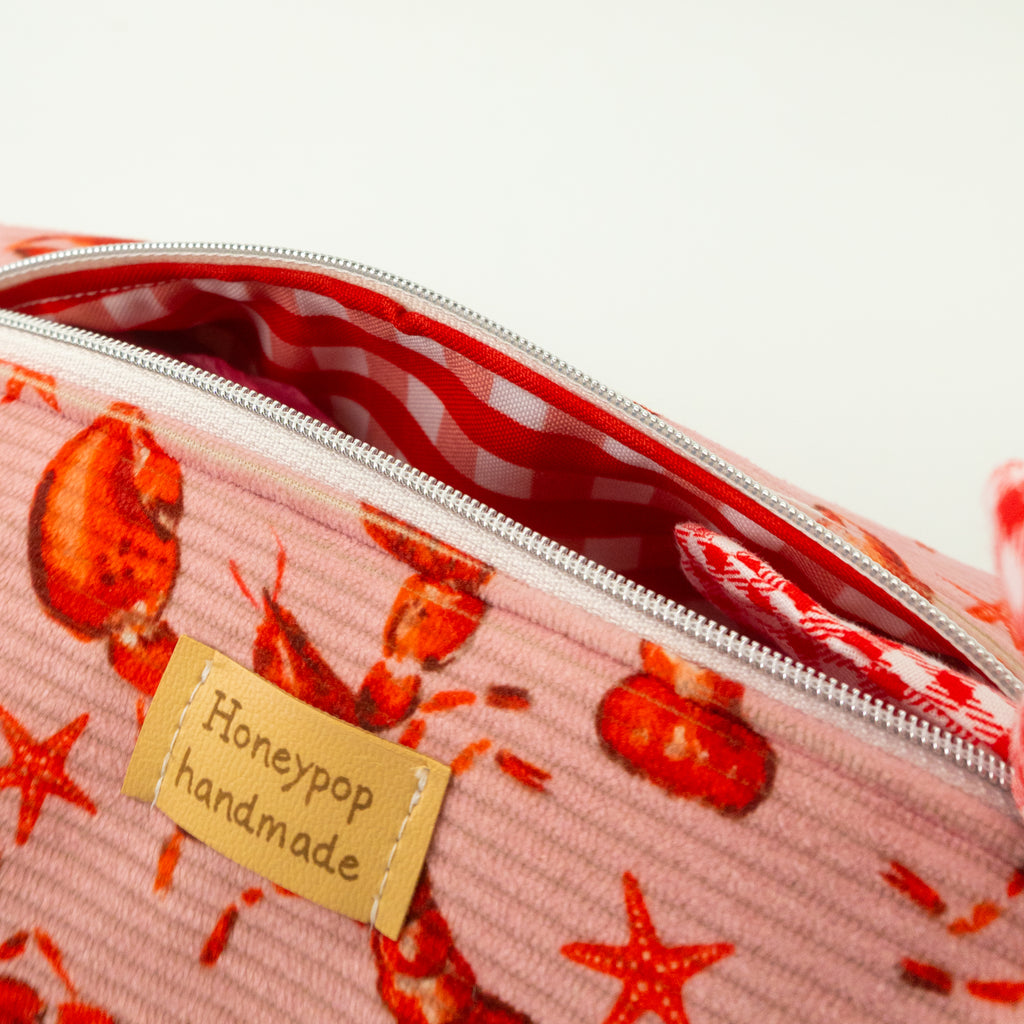 Necessaire Lagostas - Tamanho S