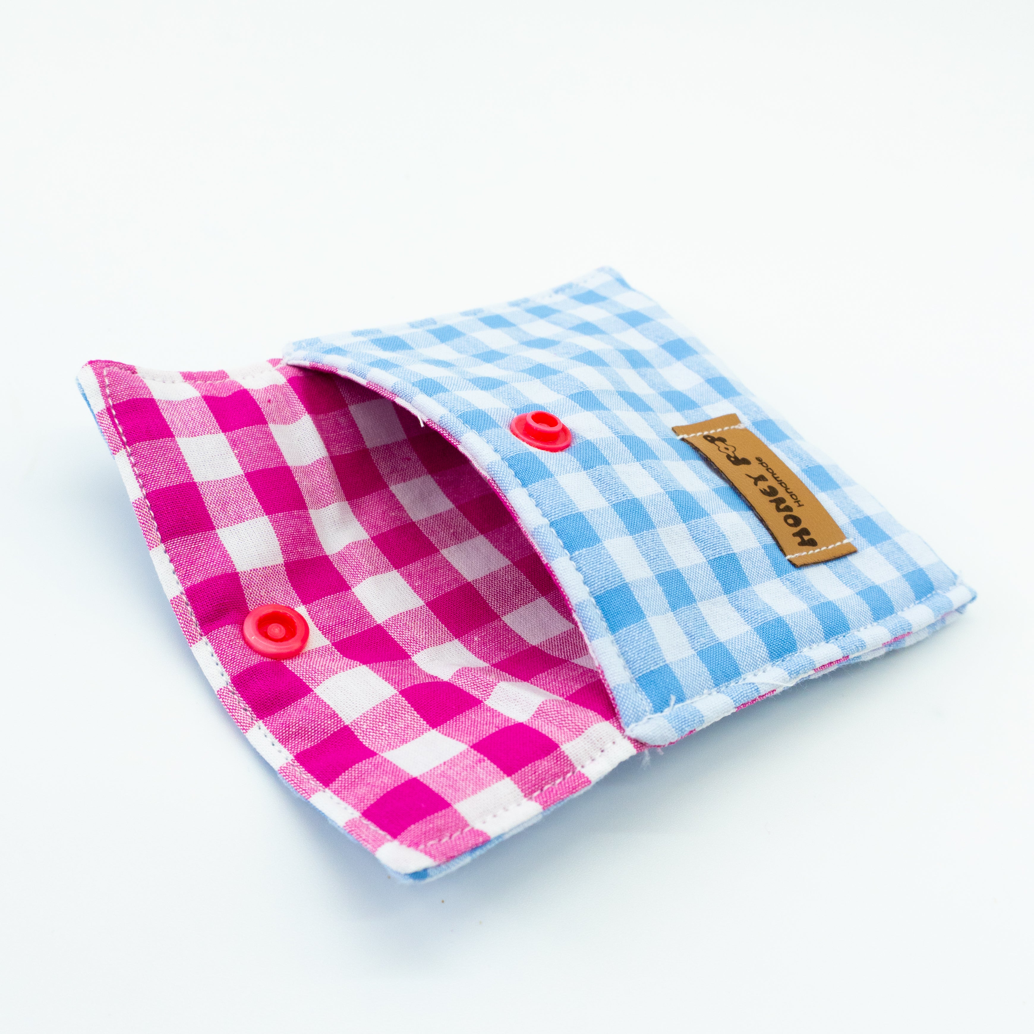 Porta Higiene Azul Xadrez